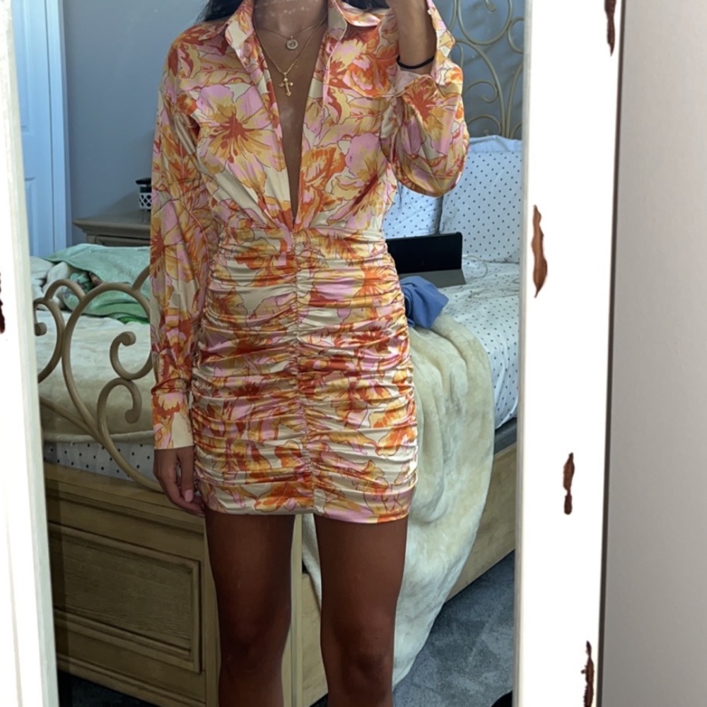 AKYRA DRESS - CITRUS TROPICAL